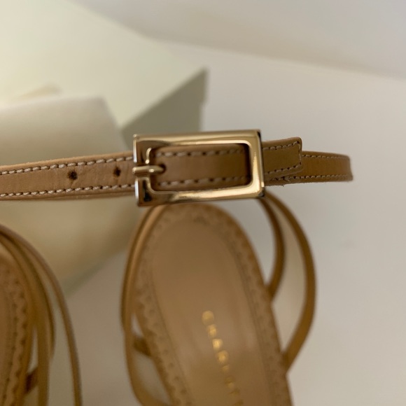 Charlotte Olympia Florentina Nude Mesh High Heels - Picture 9 of 11